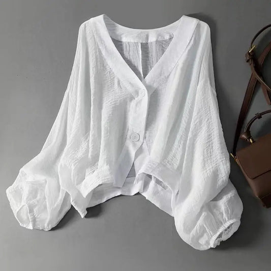 Amara Linen Blouse
