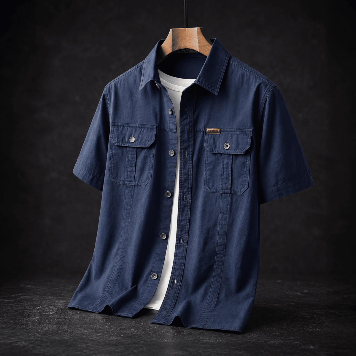 Anderson Half Sleeve Cotton Over Shirt