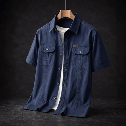 Anderson Half Sleeve Cotton Over Shirt