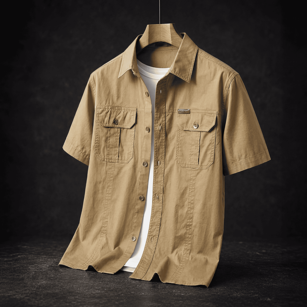 Anderson Half Sleeve Cotton Over Shirt