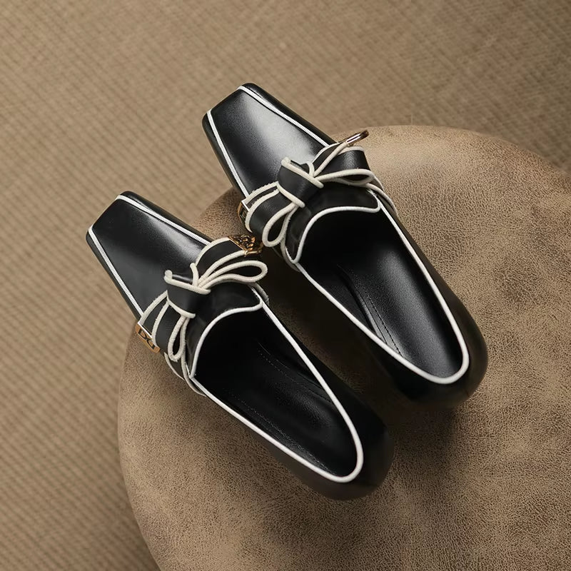 Evelyn Block Heels