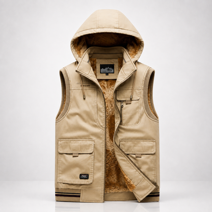 Hudson Fleece-Lined Utility Vest