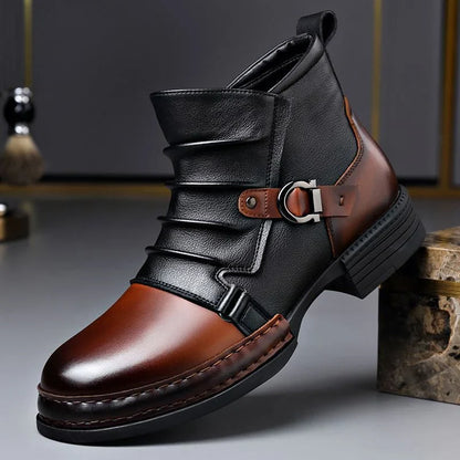 Mason Leather Ankle Boots