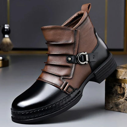 Mason Leather Ankle Boots