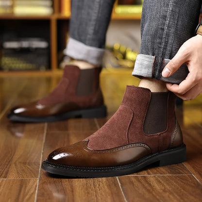 Mason Leather Chelsea Boots