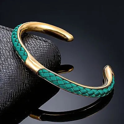 Maverick Leather Cuff Bracelet