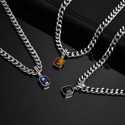 Onyx Gemstone Necklace