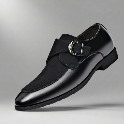 Robert Leather Monk Strap Shoes