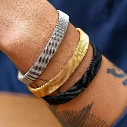 Solis Silver Cuff Bracelet