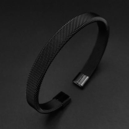 Solis Silver Cuff Bracelet