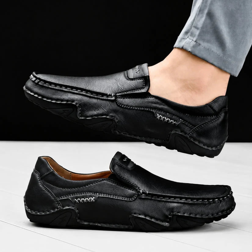 Stefano Genuine Leather Loafers