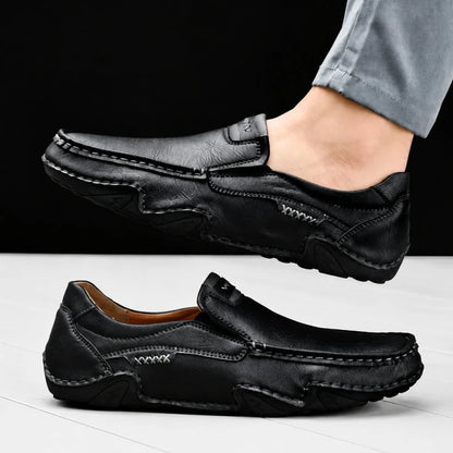 Stefano Genuine Leather Loafers