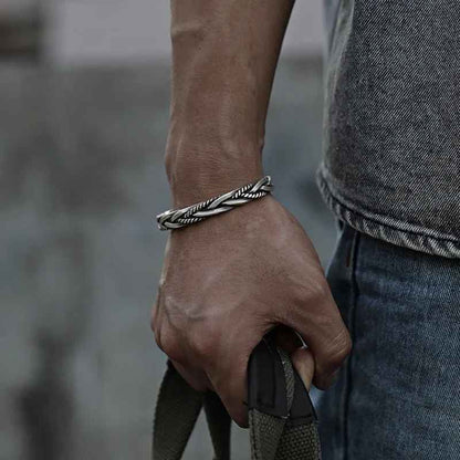 Toren Silver Cuff Bracelet